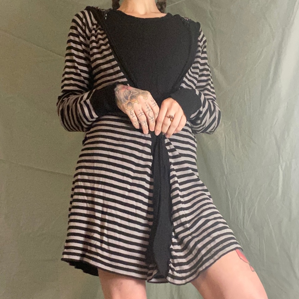 Element striped cardi